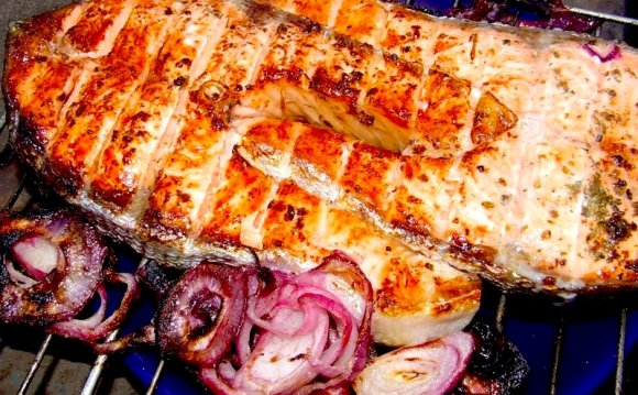 800 г семги (лучше норвежской)