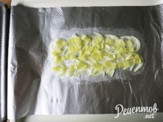 Семга запеченная в фольге