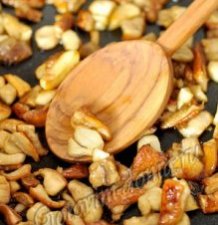 Форель (семга) с грибами, запеченная в фольге фото 3