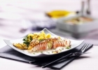 форель запеченная с яблоками