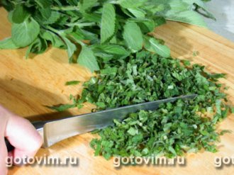 Фотографии рецепта Форель с мятой, запеченная в фольге, Шаг 01