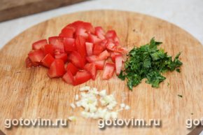 Фотографии рецепта Форель с помидорами, запеченная в фольге, 02 Фотографии рецепта Форель с помидорами, запеченная в фольге, Шаг 02