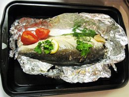 Как приготовить запеченную рыбу в фольге