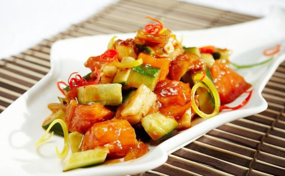 Лосось с Овощами