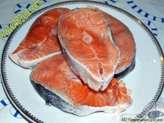 Оригинальный рецепт жаренного лосося