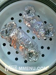 Приготовление блюда по рецепту - Форель на пару и Приготовление блюда по рецепту - Форель на пару и