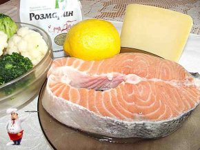 семга на пару в мультиварке продукты для семги на пару
