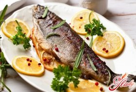 рецепт речной форели в духовке