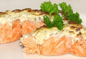 Рецепт запеченной форели в духовке под сыром