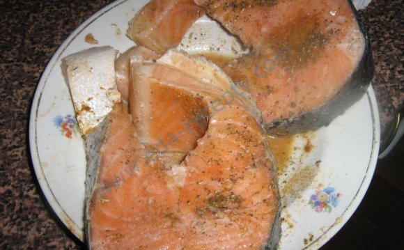 Стейк из Семги в Духовке Рецепт