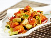 Лосось с Овощами