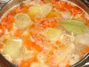 варка супа с лососем варка супа с лососем