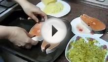 Готовим стейки из сёмги