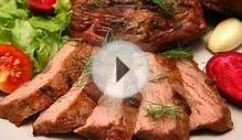 Как вкусно запечь мясо в духовке