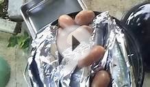 копчение рыбы на барбекю.и другое