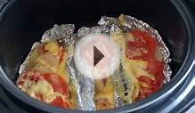 куриное филе,запечённое в фольге