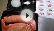 Lachs gesalzen / лосось малосольный
