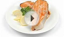 Стейки из форели на сковороде.