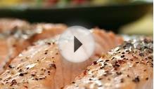 Всегда вкусная семга в духовке
